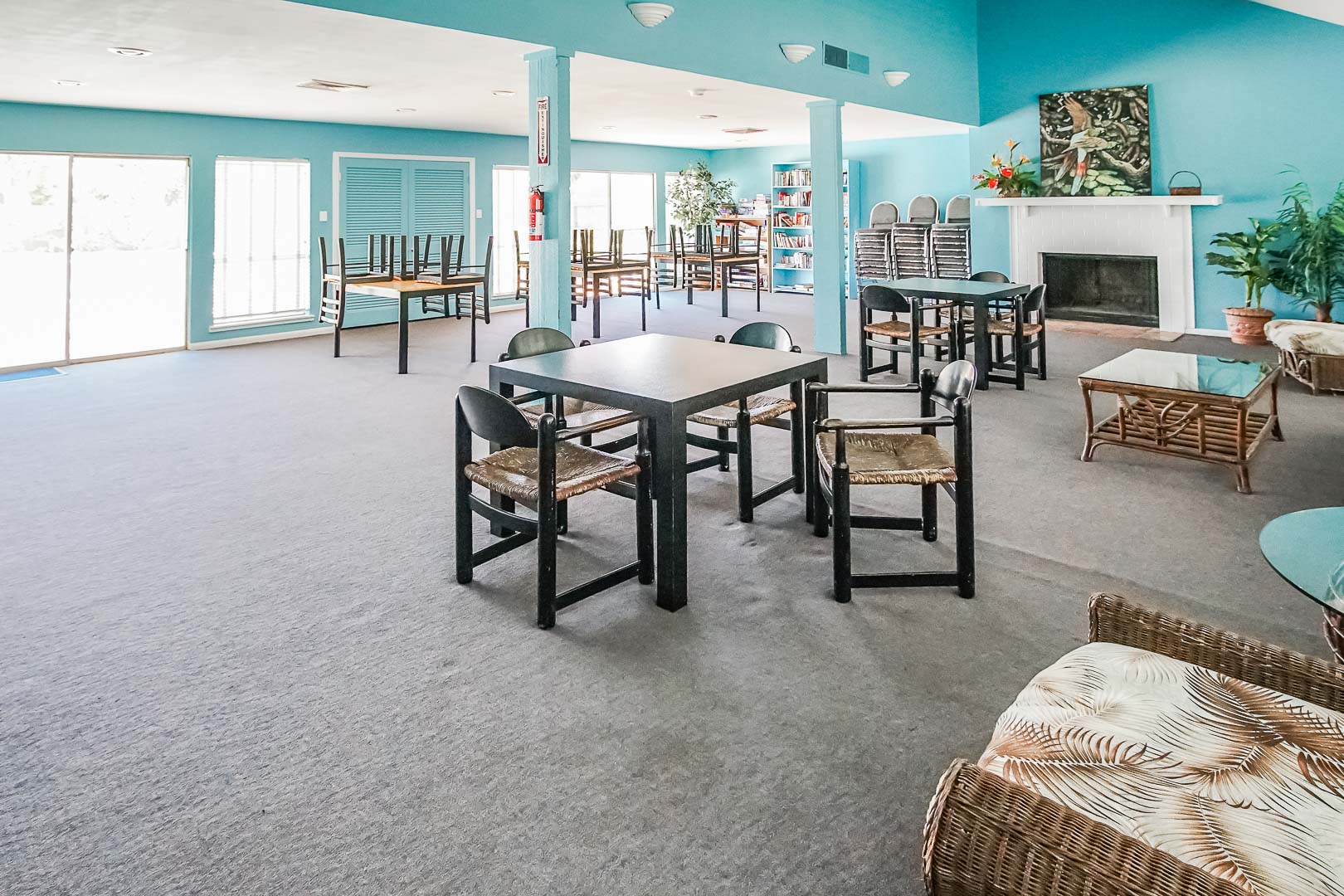An activities center at VRI's Puente Vista Resort in Texas.